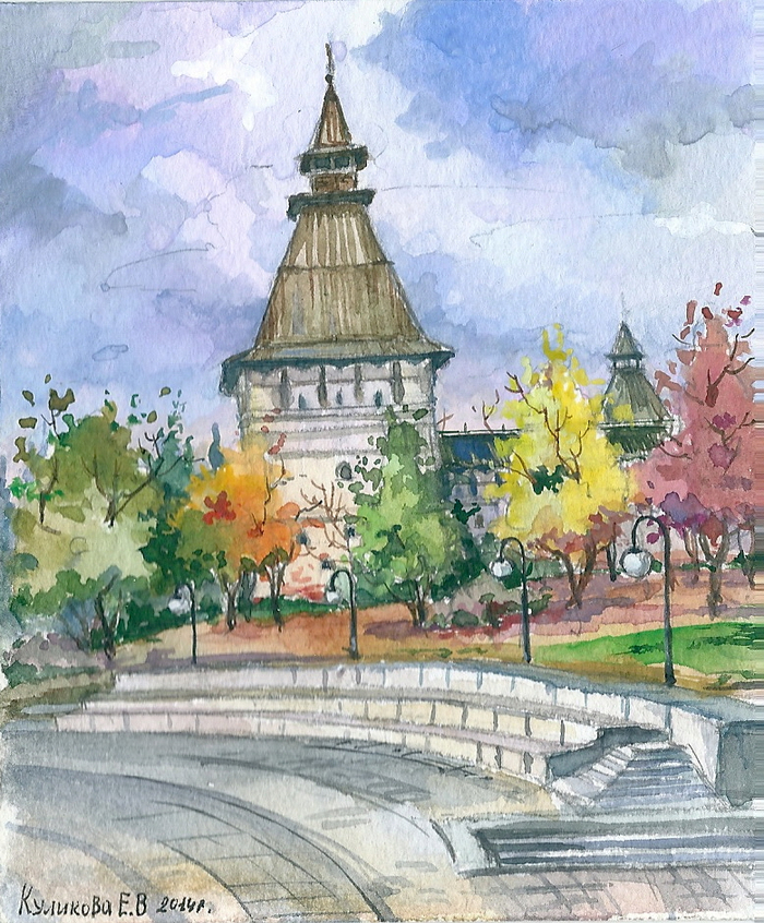 Крымская башня. г. Астрахань