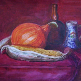 натюрморт с кукурузой