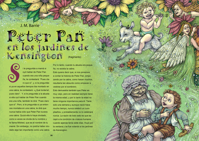 Питер Пэн в садах Кинсенгтона