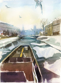 В февральский Сноб — Париж