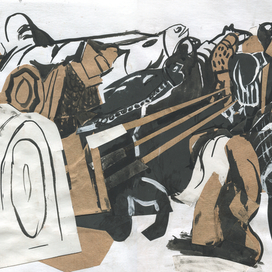 Иллюстрация к произведению "Песнь о Нибелунгах"