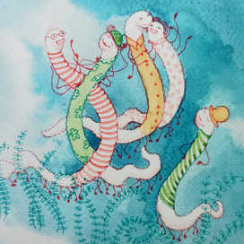 К стихам "Морские червяки"