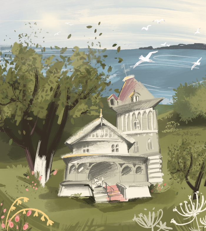 Пленэр. Дача Бенуа, Петергоф/июнь 2024