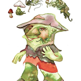 Боровичок из серии "Славянская нечисть"