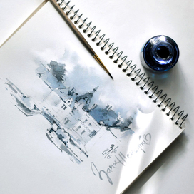 Inktober - "собирать"