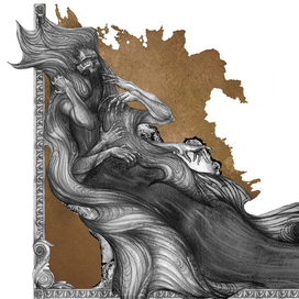 Иллюстрация для книги "Потерянный рай" Дж. Мильтона