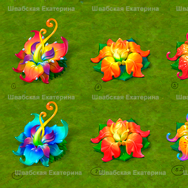 концепты растений для игры