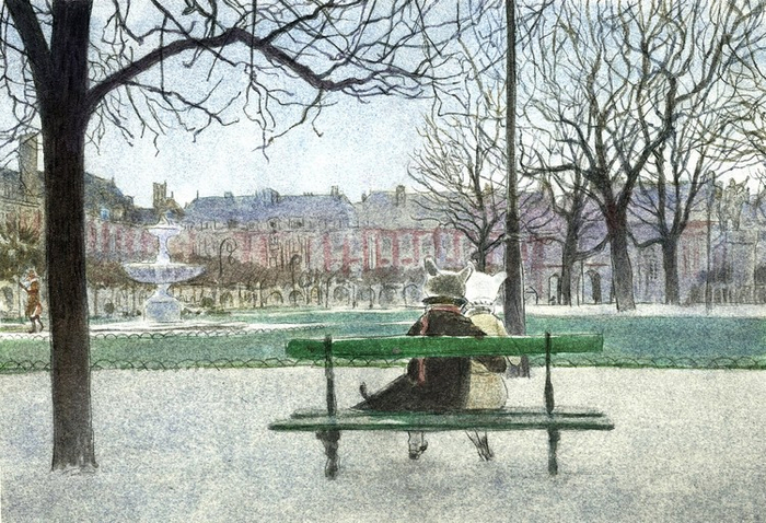 Вечерняя всё длится серенада)