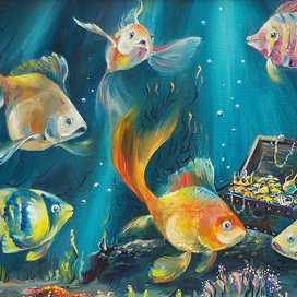 9 Золотых рыб