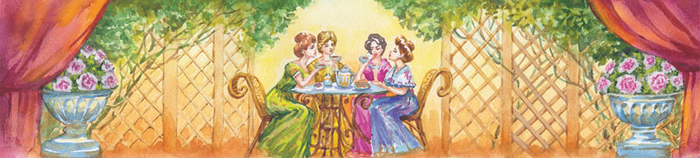 Иллюстрация для рекламного поля для календаря