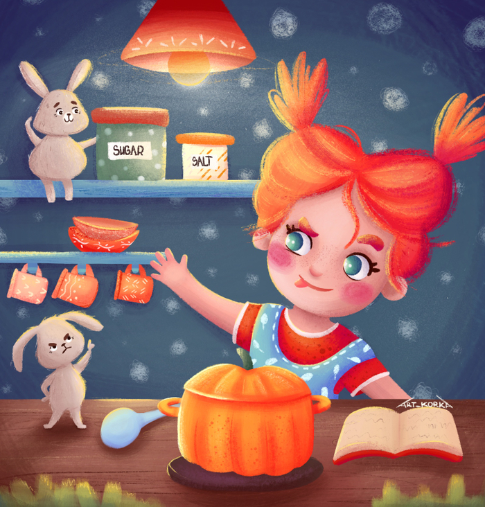 Зайчики-помощники🙈