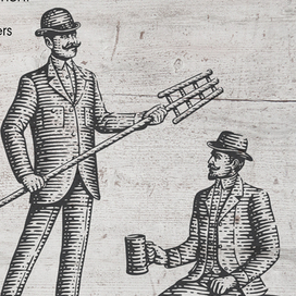 Пивовары. Вектор.