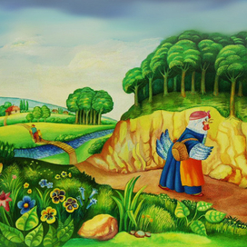 Народная сказка "Петух и Курица"