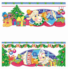 Ягненок читает сказки