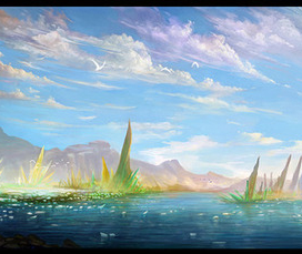 Колючий пейзаж