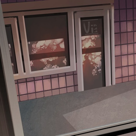 Фон (балкон) для анимации