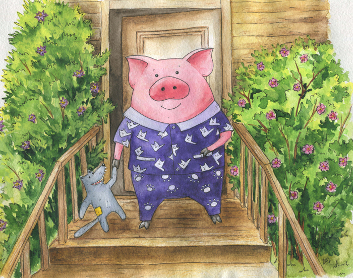 Поросенок Морсик и его волк