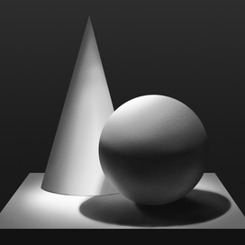 Digital B/W shadows study 2