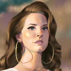 Портрет певицы