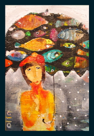 ‎"А иногда она грустила и в лужах отражения рыб грустили вместе с ней..."