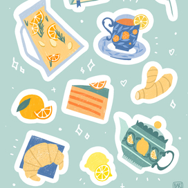 стикер пак "дом"