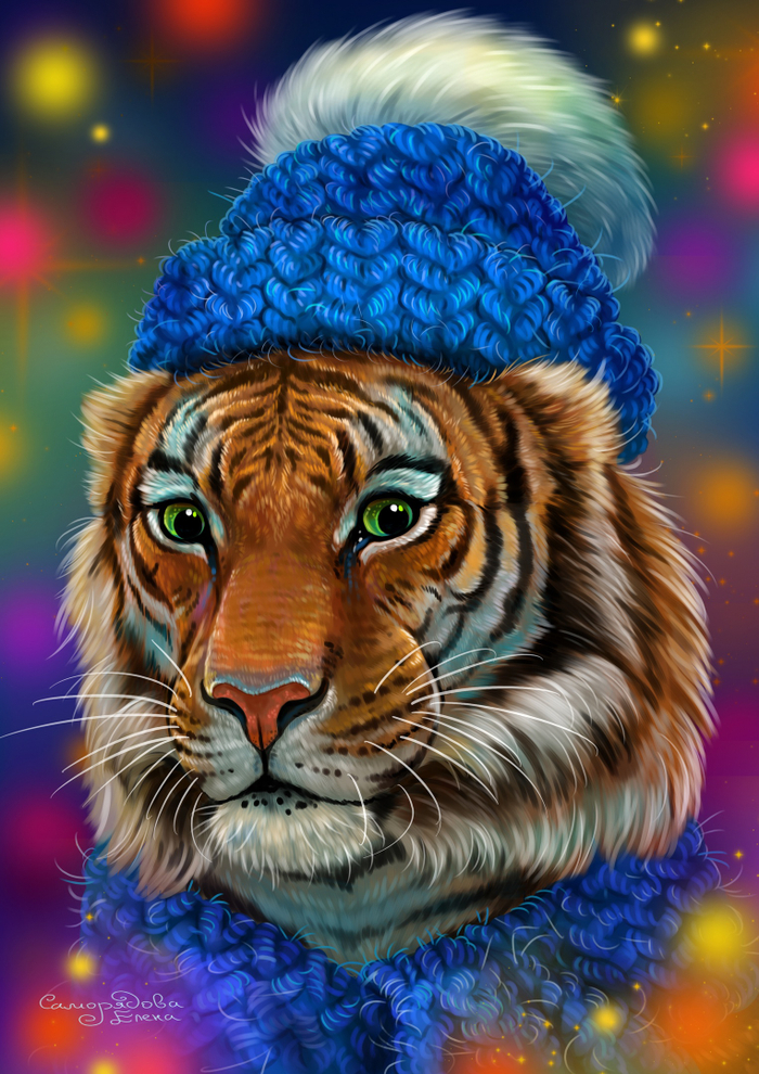 Зимний тигр