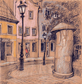 Афишная тумба 