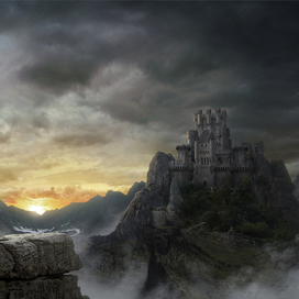 Замок в горах