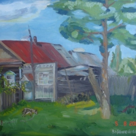 деревенский пейзаж