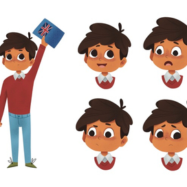 Персонаж мальчика 