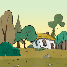 Бэкграунд для анимационного проекта (1 часть)