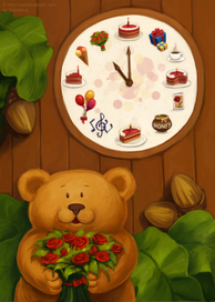 С днем рождения (открытка)