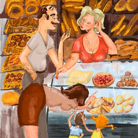 Продавщица