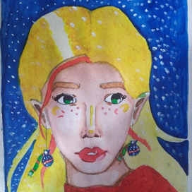 Новогодний эльф.