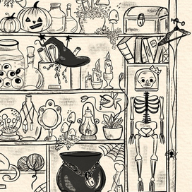 В магазине магии