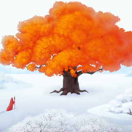 Зимняя сказка.