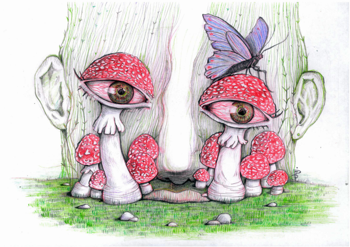 Глаза паганые