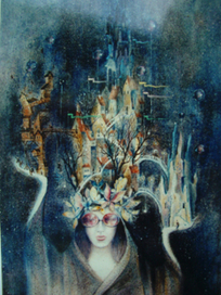 Шляпа "Мир иллюзий"