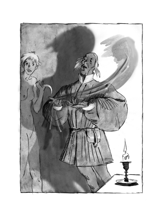 Шмуцтитул в журнал "ЕСЛИ", 2010 год.