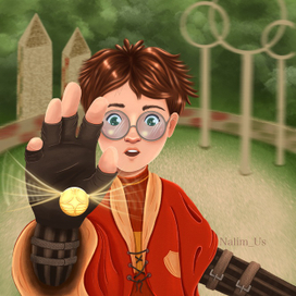 Фан - арт по Гарри Поттеру 