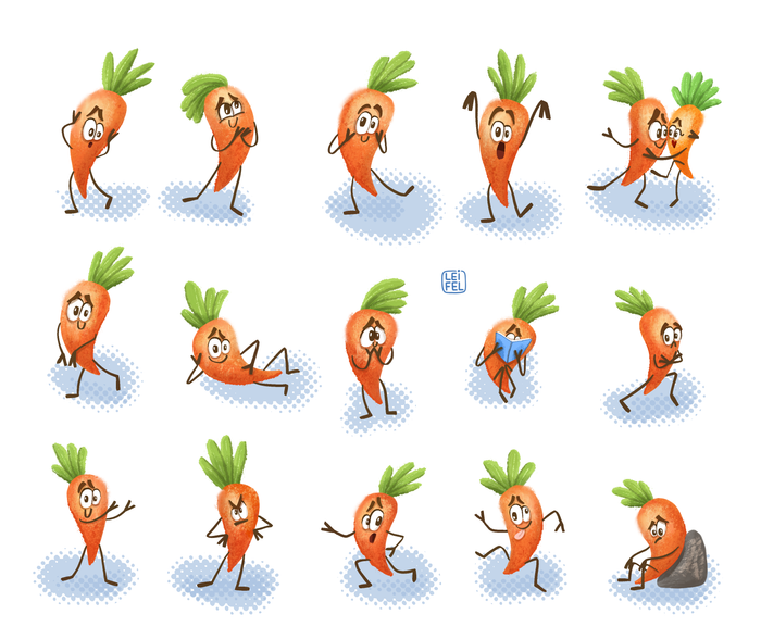 Персонаж "Морковка"