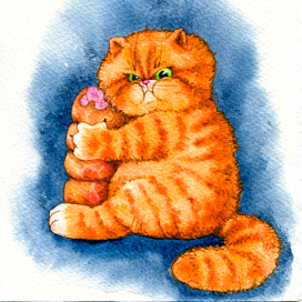 Рыжая жмотина