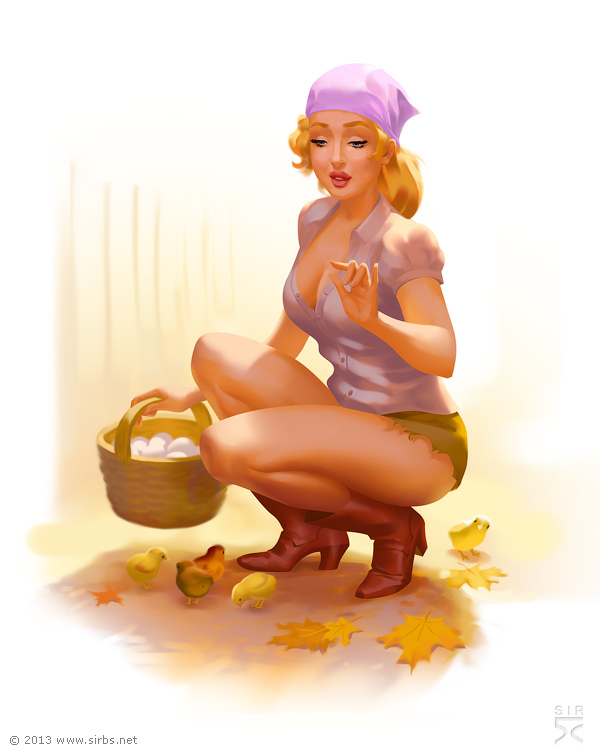 цыплят по осени...