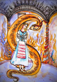 "Огненное Царство" иллюстрации к сказке