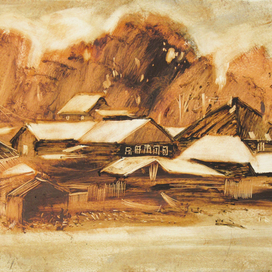 Лист 5 из серии Кандалакша. Б, масло