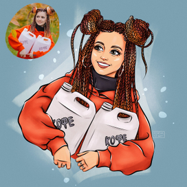 Превращение в мультяшку