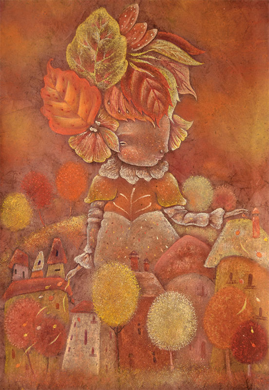 Заглянула Осень в городок...