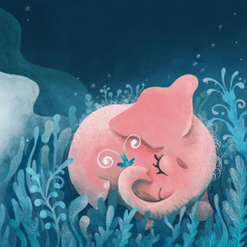 Слон и бабочка