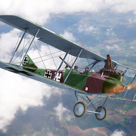 Rumpler C IV (box art for PRINT SCALE )