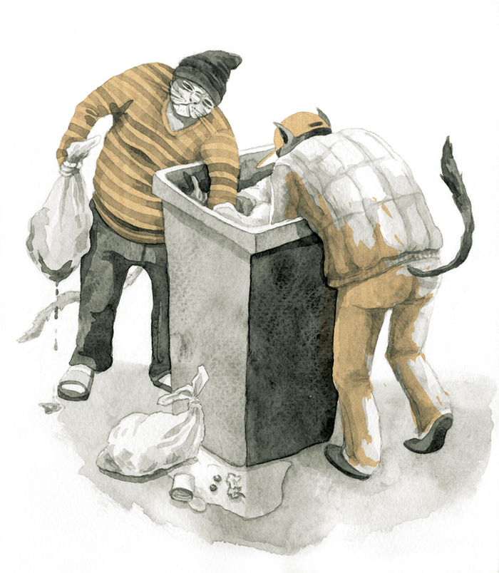 Жители улиц